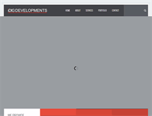 Tablet Screenshot of idigdevelopments.com